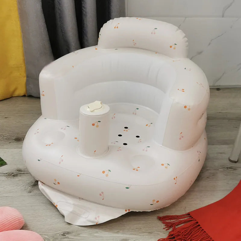 Inflatable Chair Baby Seats and Sofas Armchair Child Portable Lounger Foldable Baby Feeding Chair Bathing Stool Toddler Seater