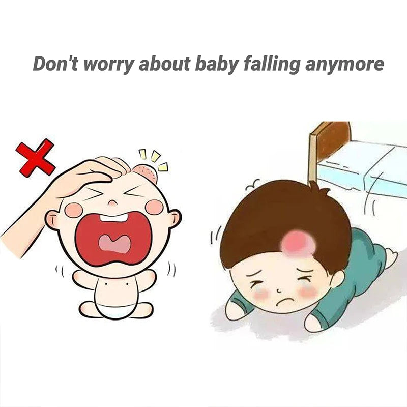 Adjustable Baby Safety Helmet Soft Comfortable Head Protection Toddler Anti-Collision Cap Infant Headgear for Child Development