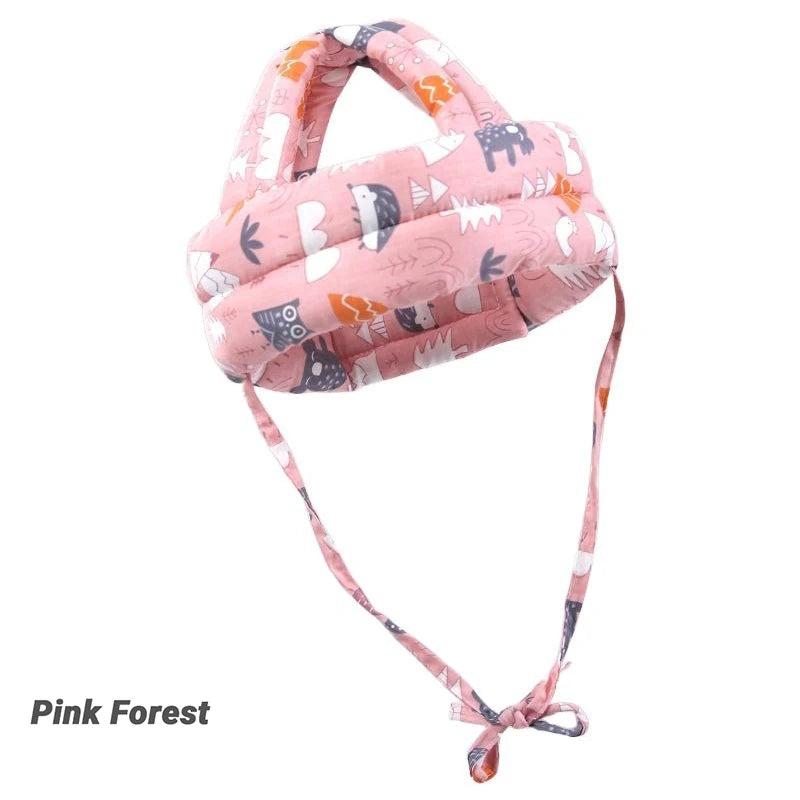 Adjustable Baby Safety Helmet Soft Comfortable Head Protection Toddler Anti-Collision Cap Infant Headgear for Child Development