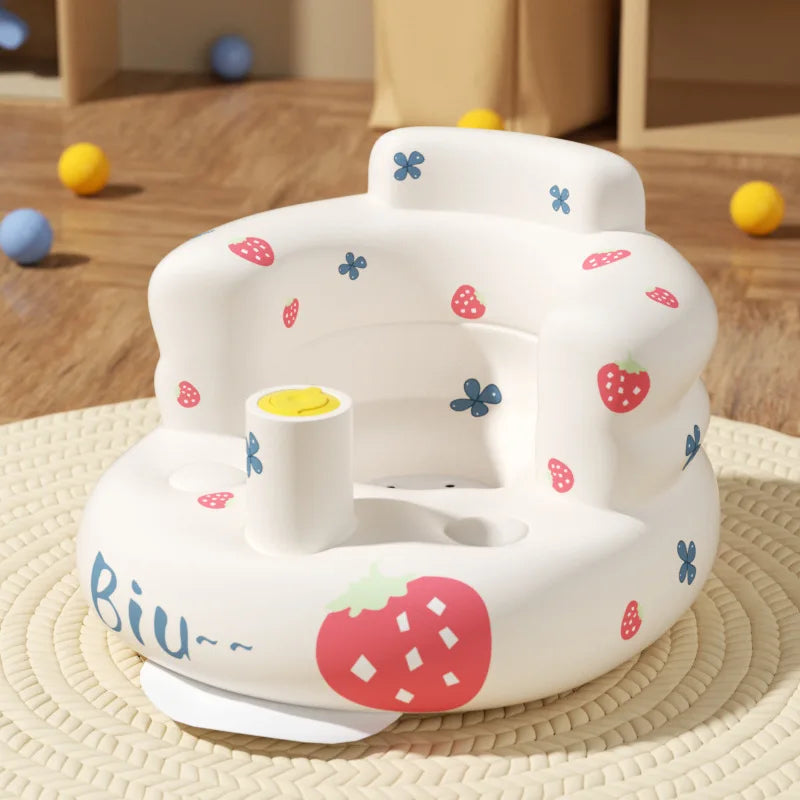 Inflatable Chair Baby Seats and Sofas Armchair Child Portable Lounger Foldable Baby Feeding Chair Bathing Stool Toddler Seater