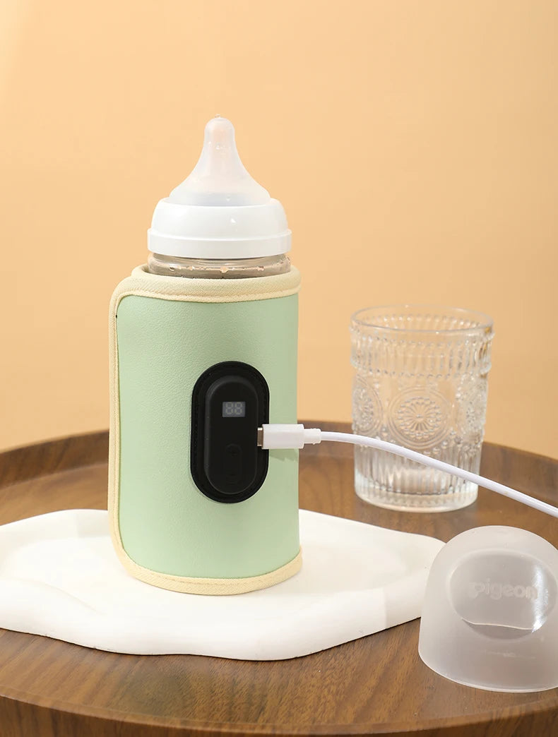 Baby Milk Warmer, Portable USB Bottle Warmer for Car,