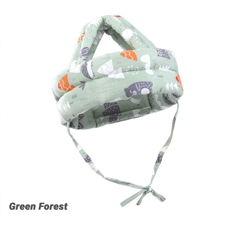 Adjustable Baby Safety Helmet Soft Comfortable Head Protection Toddler Anti-Collision Cap Infant Headgear for Child Development