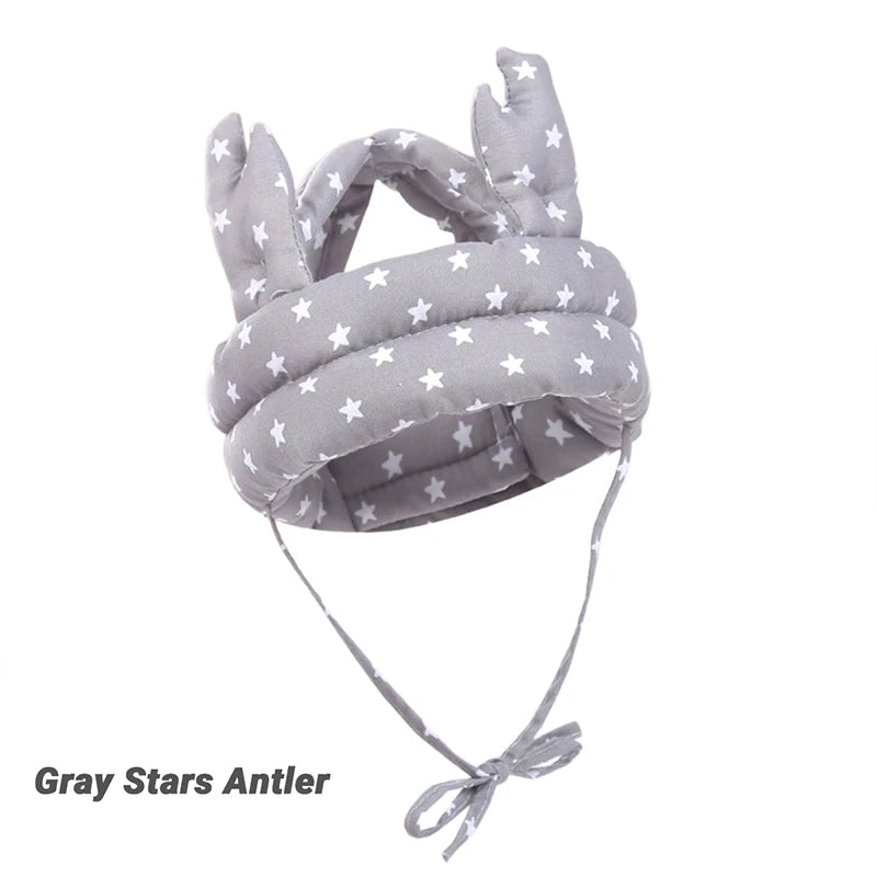 Adjustable Baby Safety Helmet Soft Comfortable Head Protection Toddler Anti-Collision Cap Infant Headgear for Child Development